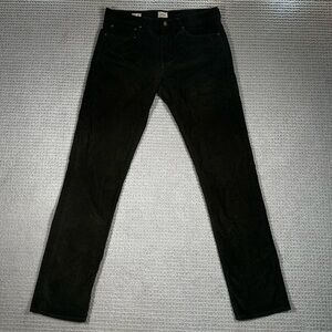 J Crew Pants Mens 34x36‎ Brown Green Corduroy 770 Straight Leg 5 Pocket Chinos